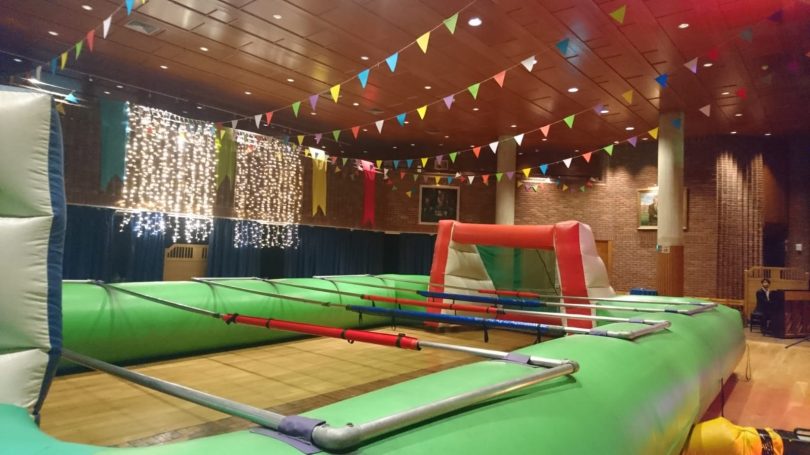 Inflatable Human Football Table